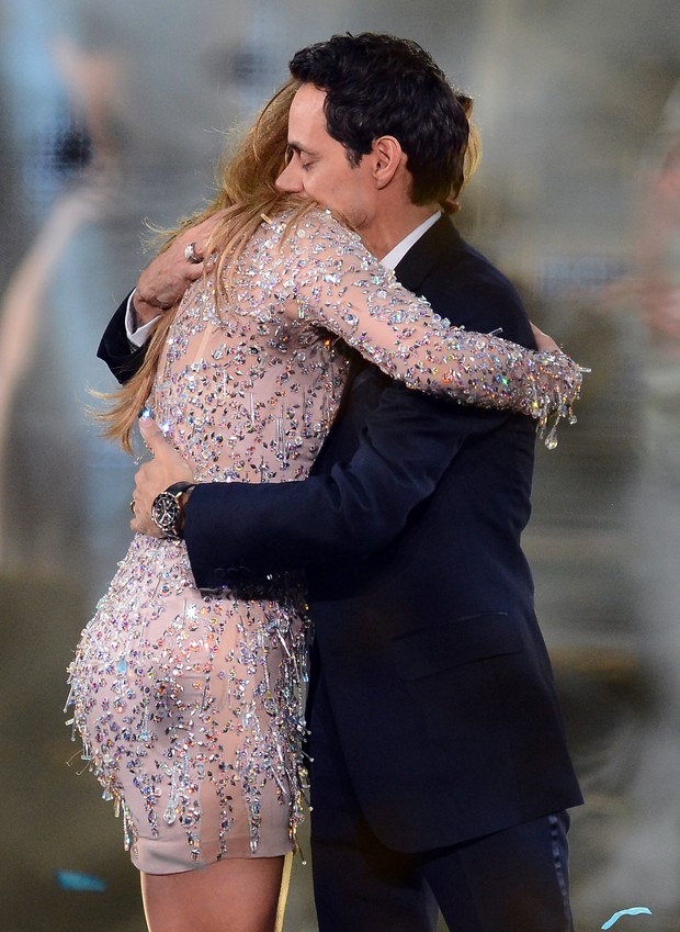 Jennifer Lopez e Marc Anthony (Foto: Agência/Getty Images)