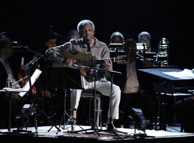 Gilberto Gil se apresenta no Theatro Municipal do Rio (Foto: Isac luz / EGO)