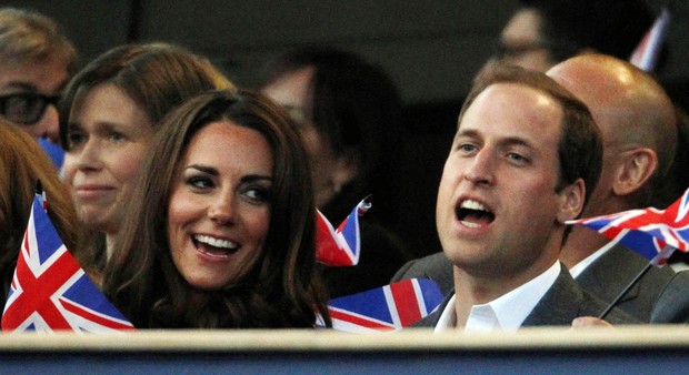 Kate Middleton e o príncipe William (Foto: Reuters)