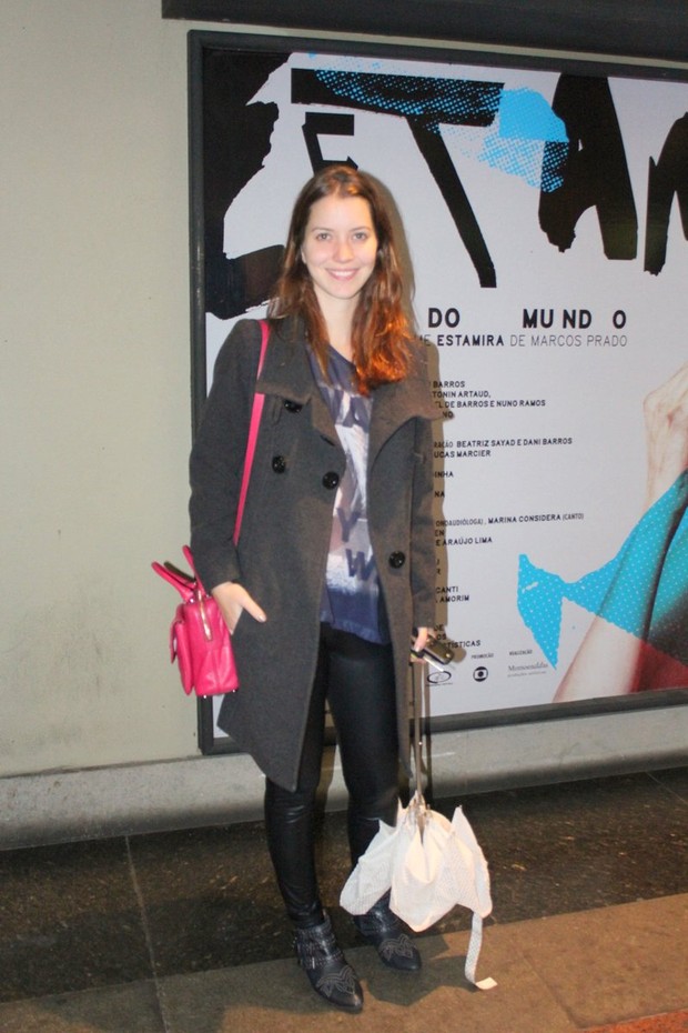 Nathalia Dill vai ao teatro, no Rio (Foto: Ag. News/Fausto Candelária)