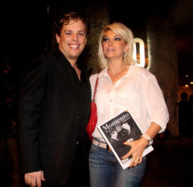 Bruno Chateaubriand e Antônia Fontenelle em lançamento de revista no Rio (Foto: Onofre Veras/ Ag. News)