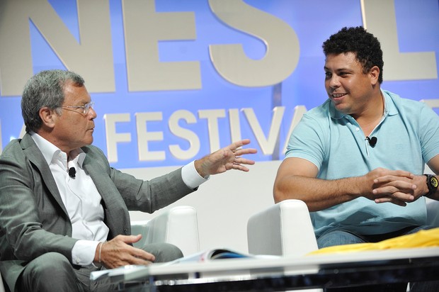 Ronaldo participa de debate no Cannes Lions (Foto: Getty Images)