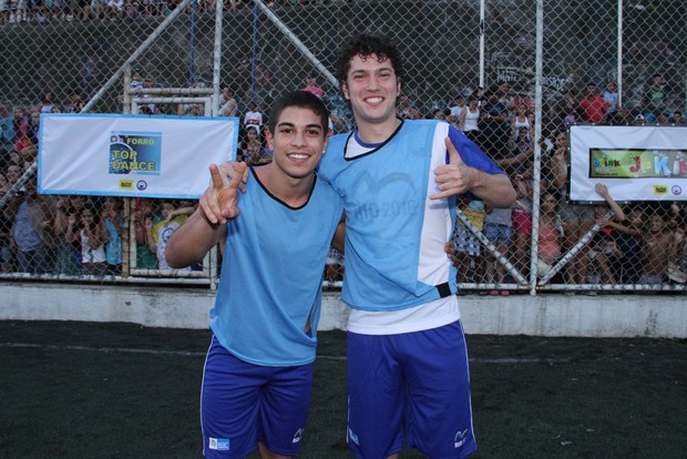 Douglas Sampaio e Caio Paduãn (Foto: THYAGO ANDRADE/PHOTO RIO NEWS)