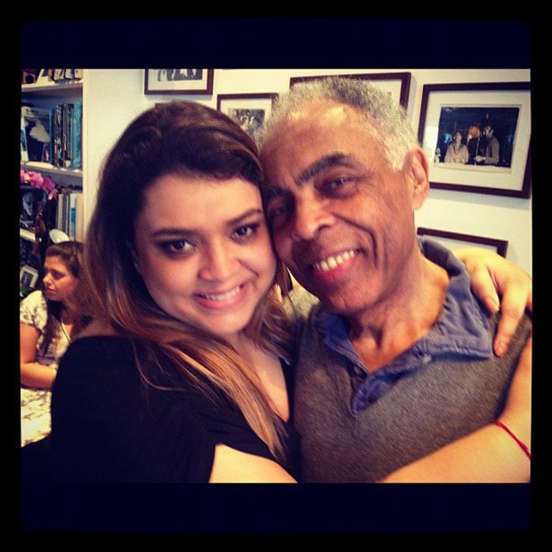 Preta Gil posta foto com o pai, Gilberto Gil (Foto: Instagram / Reprodução)