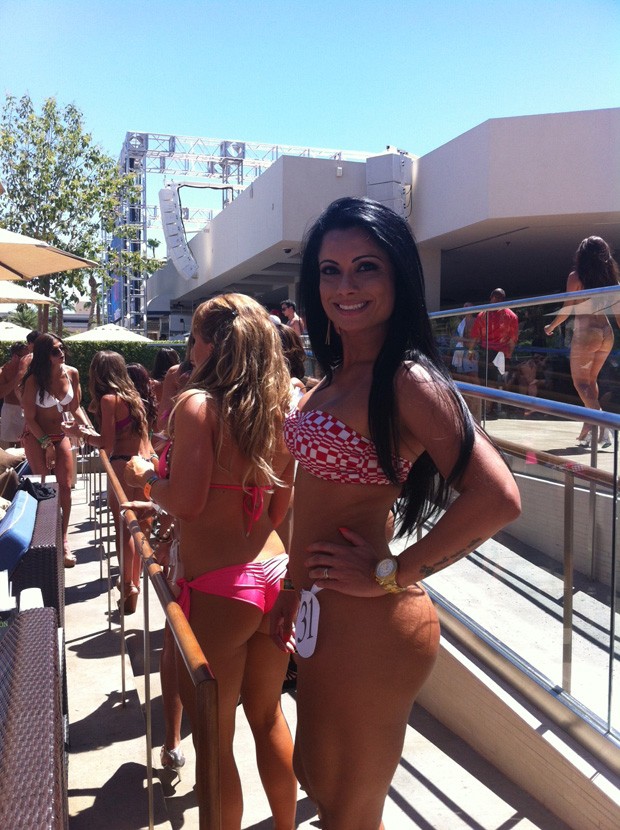 Dani Sperle participa de concurso em Las Vegas (Foto: Cacau Oliver / Divulgação)