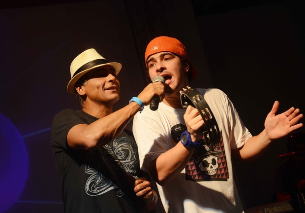 Romário e Thiago Martins (Foto: Ari Kaye/Divulgação)