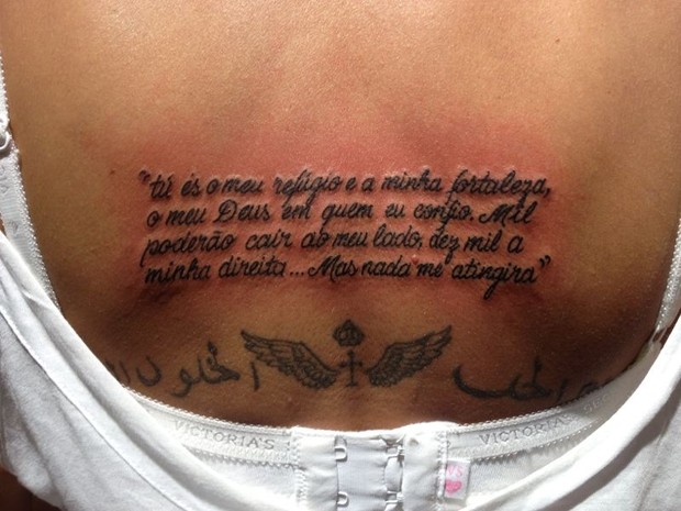 Tatuagem Lizi (Foto: Divulgação)