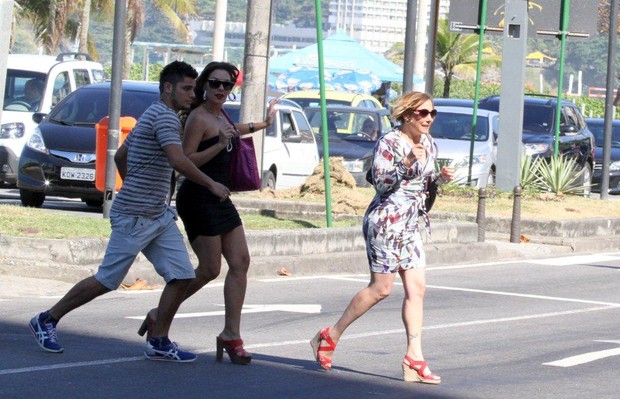 Gravação de Avenida Brasil (Foto: André Freitas/AgNews)