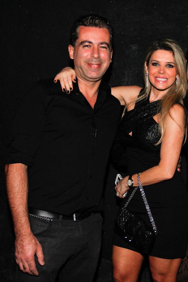 Mari Alexandre e Fabio Khouri em evento em São Paulo (Foto: Danilo Carvalho  / Agnews)