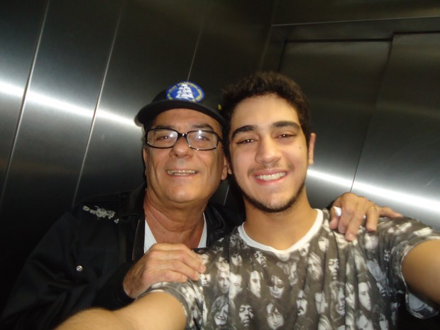 Miguel Rômulo e o Pai (Foto: Arquivo Pessoal/ Divulgação)