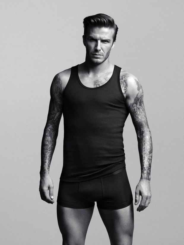 David Beckham (Foto: Divulgação / H&M)