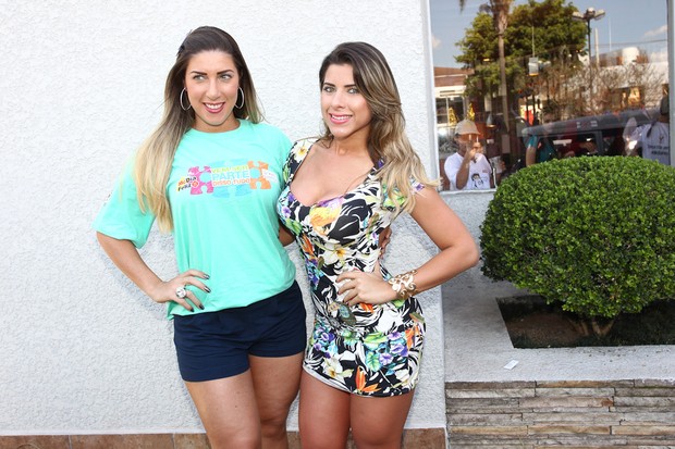 Ana Paula e Tatiana Minerato (Foto: Manuela Scarpa/PhotoRio News)