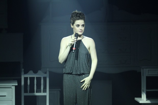 Alessandra Maestrini no espetáculo "Drama N' Jazz" (Foto: Raphael Mesquita / Foto Rio News)