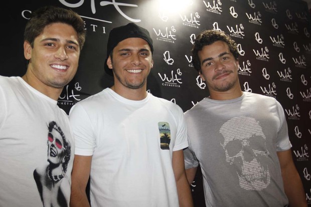 Daniel Rocha, Thiago Martins e bruno Gissoni (Foto: Leonardo Franco/PhotoRioNews)
