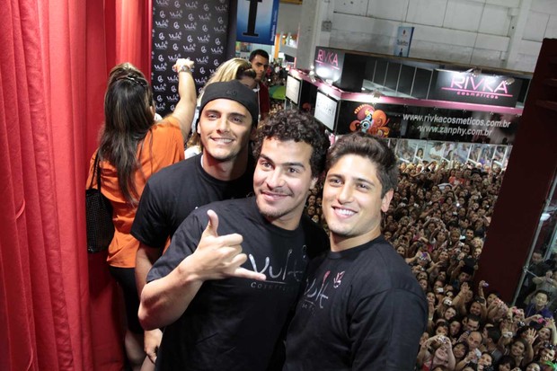Daniel Rocha, Bruno Gissoni e Thiago Martins (Foto: Orlando Oliveira e Danilo Carvalho / AgNews)