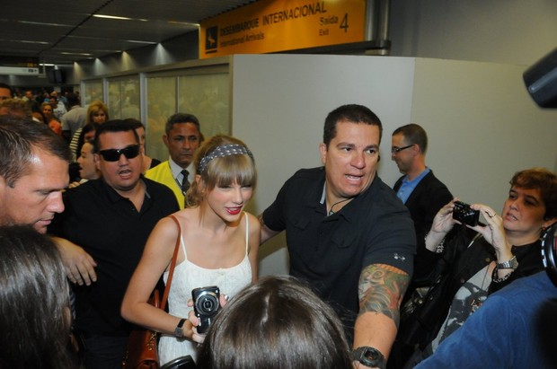 Taylor Swift (Foto: Francisco Silva e Gabriel Reis /AgNews)