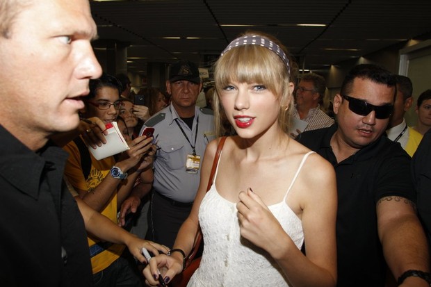 Taylor Swift (Foto: Delson Silva e Gabriel Reis /AgNews)