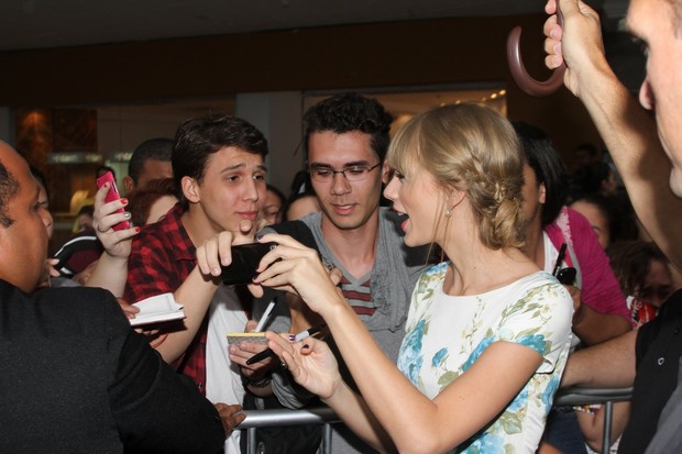 Taylor Swift (Foto: Marcello Sá Barretto / Foto Rio News)