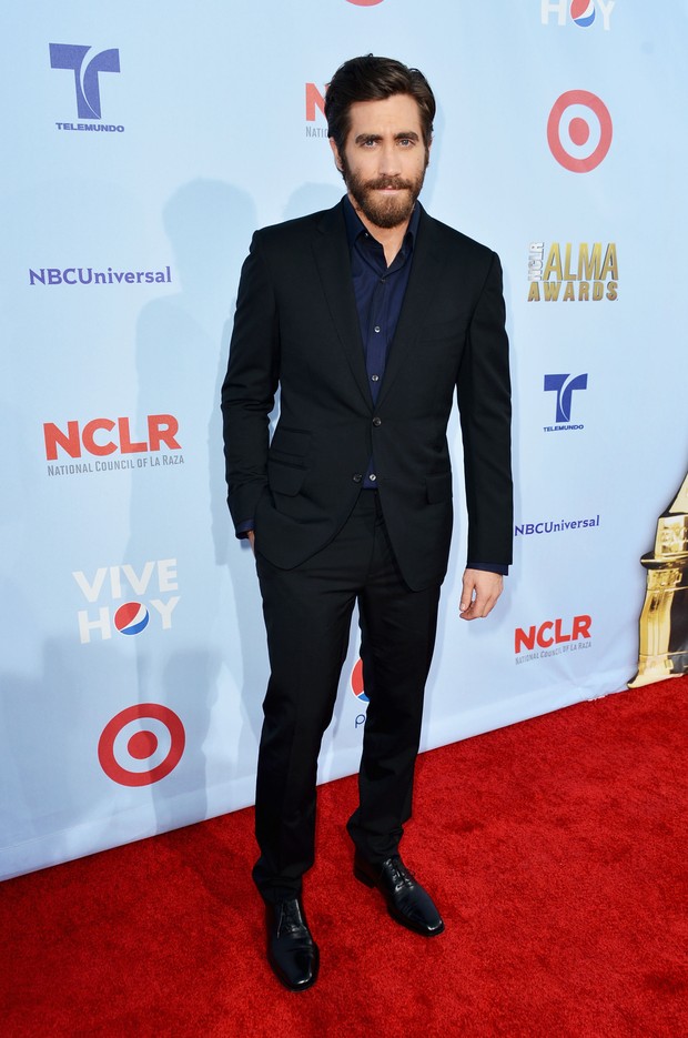 Jake Gyllenhaal no ALMA Awards em Pasadena, na Califórnia, nos Estados Unidos (Foto: Alberto E. Rodriguez/ Getty Images/ Agência)