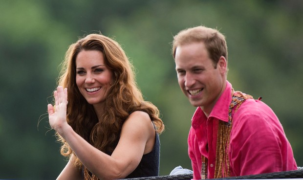 Kate Middleton e Príncipe William visitam Tuvanipupu Island (Foto: Getty Images)