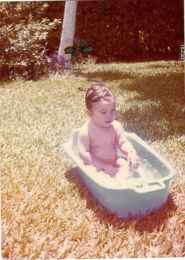 Sérgio Marone posta foto de quando era criança (Foto: Facebook / Reprodução)