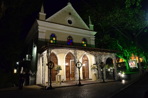 Igreja onde Solange e Wagner se casam (Foto: Saulo Brandão / EGO)