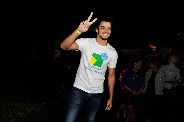 Rodrigo Simas em evento beneficente em São Paulo (Foto: Thais Aline e Danilo Carvalho/ Ag. News)