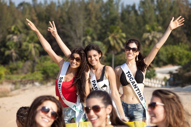 Candidatas ao Miss Brasil 2012 (Foto: Divulgação/ Banda)
