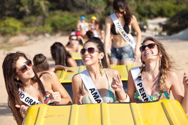 Candidatas ao Miss Brasil 2012 (Foto: Divulgação/ Banda)