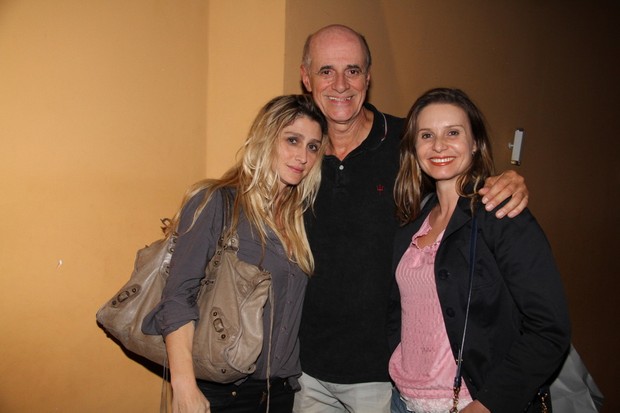 Amora Mautner, Marcos Caruso e Paula Burlamaqui (Foto: Agnews/ Daniel Delmiro)