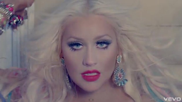 Teaser do novo clipe de Christina Aguilera (Foto: YouTube / Reprodução)