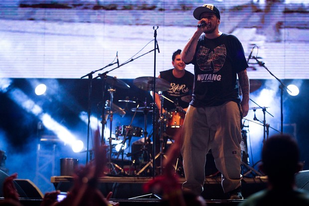 Charlie Brown Jr se apresenta no Ceará Music (Foto: Leo Paiva/Divulgação)
