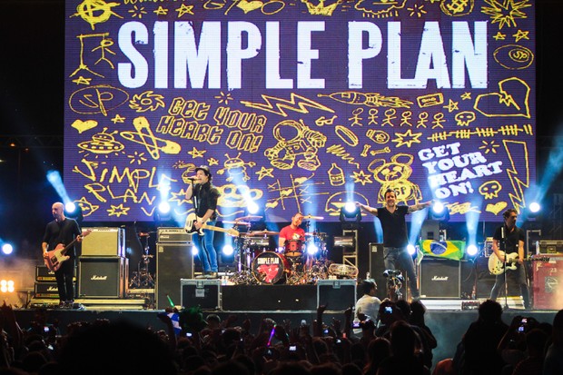 Simple Plan (Foto: Alana Andrade/Divulgação)