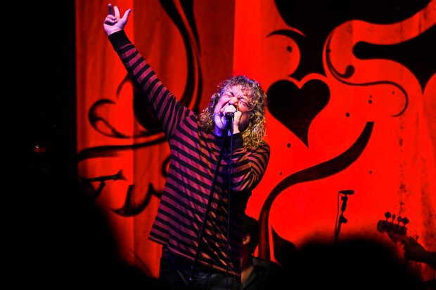 Robert Plant em show em São Paulo (Foto: Manuela Scarpa/ Foto Rio News)