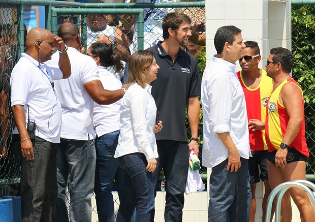 Michael Phelps (Foto: Henrique Oliveira/Fotorio News)