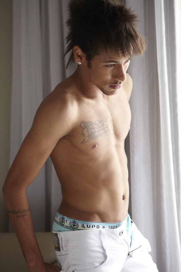Making of de Neymar Jr. para coleção de verão e cuecas (Foto: Divulgação )