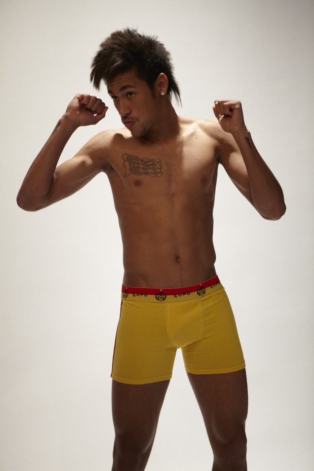 Making of de Neymar Jr. para coleção de verão e cuecas (Foto: Divulgação )