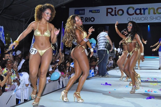 Escolha da Rainha do Carnaval, no Rio (Foto: Roberto Teixeira/EGO)