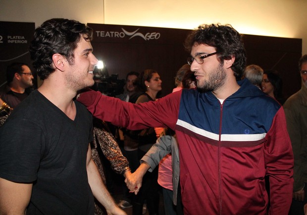 Humberto Carrão e Marco Pigossi (Foto: Thiago Duran / AgNews)
