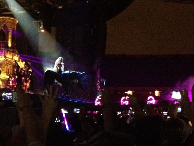 Lady Gaga se apresenta em SP (Foto: Tatiana Regadas/EGO)