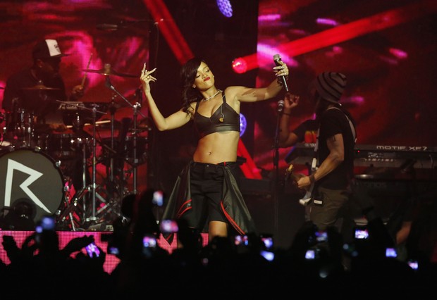 Rihanna se apresenta na Cidade do México (Foto:  REUTERS/Bernardo Montoya)