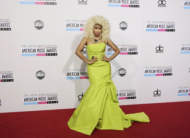 Nicki Minaj em prêmio em Los Angeles, nos EUA (Foto: Jonathan Alcorn/ Reuters/ Agência)