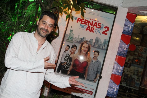 Bruno Garcia na estreia do filme "De Pernas pro Ar 2" (Foto: Marcello Sá Barreto / Foto Rio News)