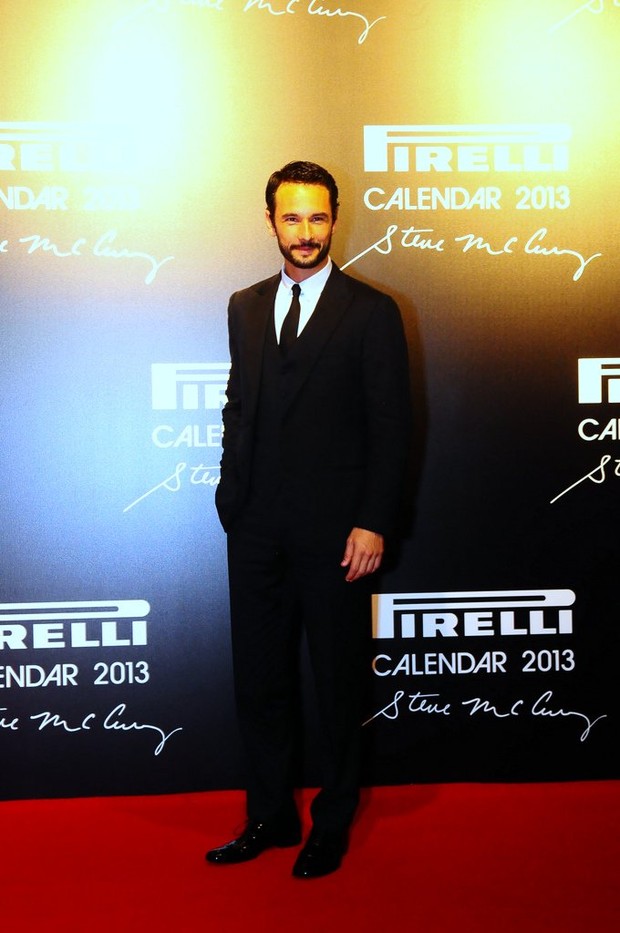 Rodrigo Santoro no lançamento do Calendário Pirelli (Foto: Roberto Teixeira / EGO)