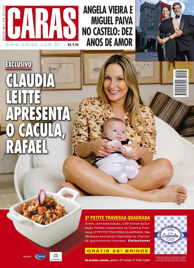 Claudia Leitte na Caras (Foto: Revista Caras/Divulgação)