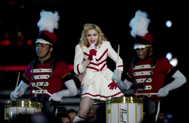 Madonna se apresenta em Medelín, na Colômbia (Foto: Raul Arboleda/ AFP/ Agência)