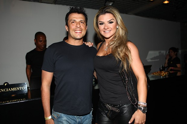 Mirella Santos e Ceará no show de Madonna (Foto: Iwi Onodera / EGO)