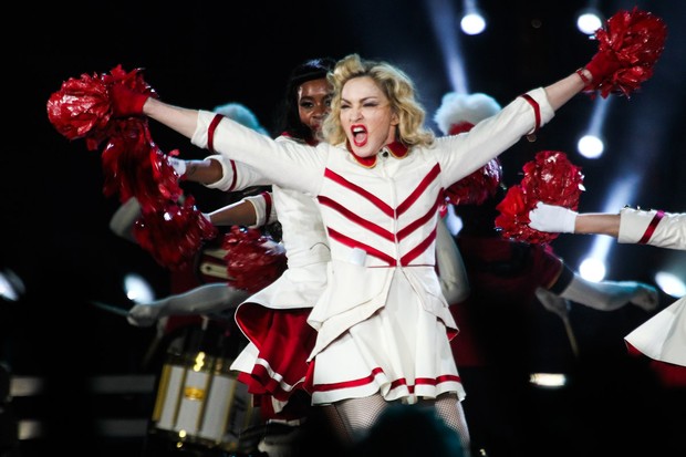 Madonna em show em São Paulo (Foto: Manuela Scarpa/ Foto Rio News)