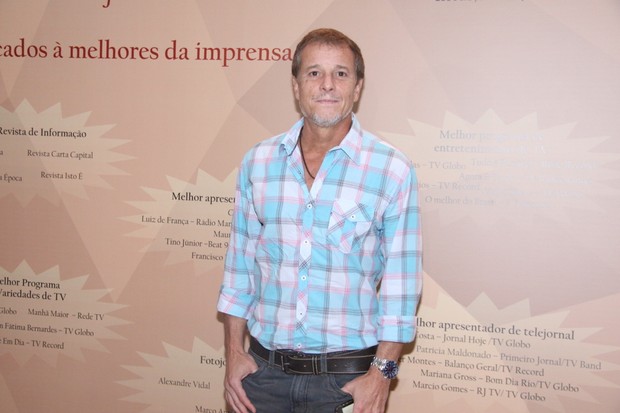 Marcello Novaes é homenageado no Rio (Foto: Alex Palarea/ Ag. News)