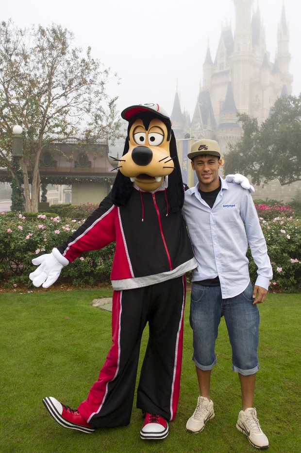 Neymar na Disney (Foto: Ali Nasser/Divulgação)